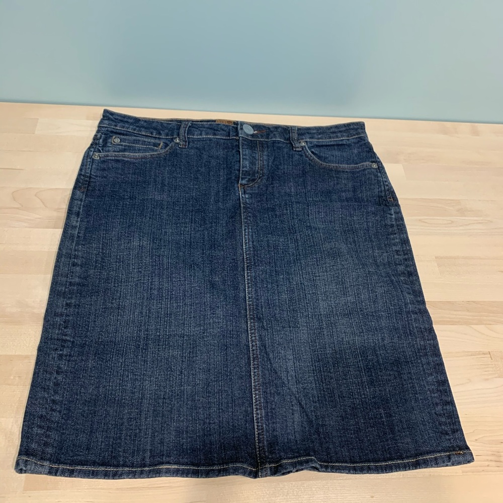 Kut from the Kloth Jean Skirt 10